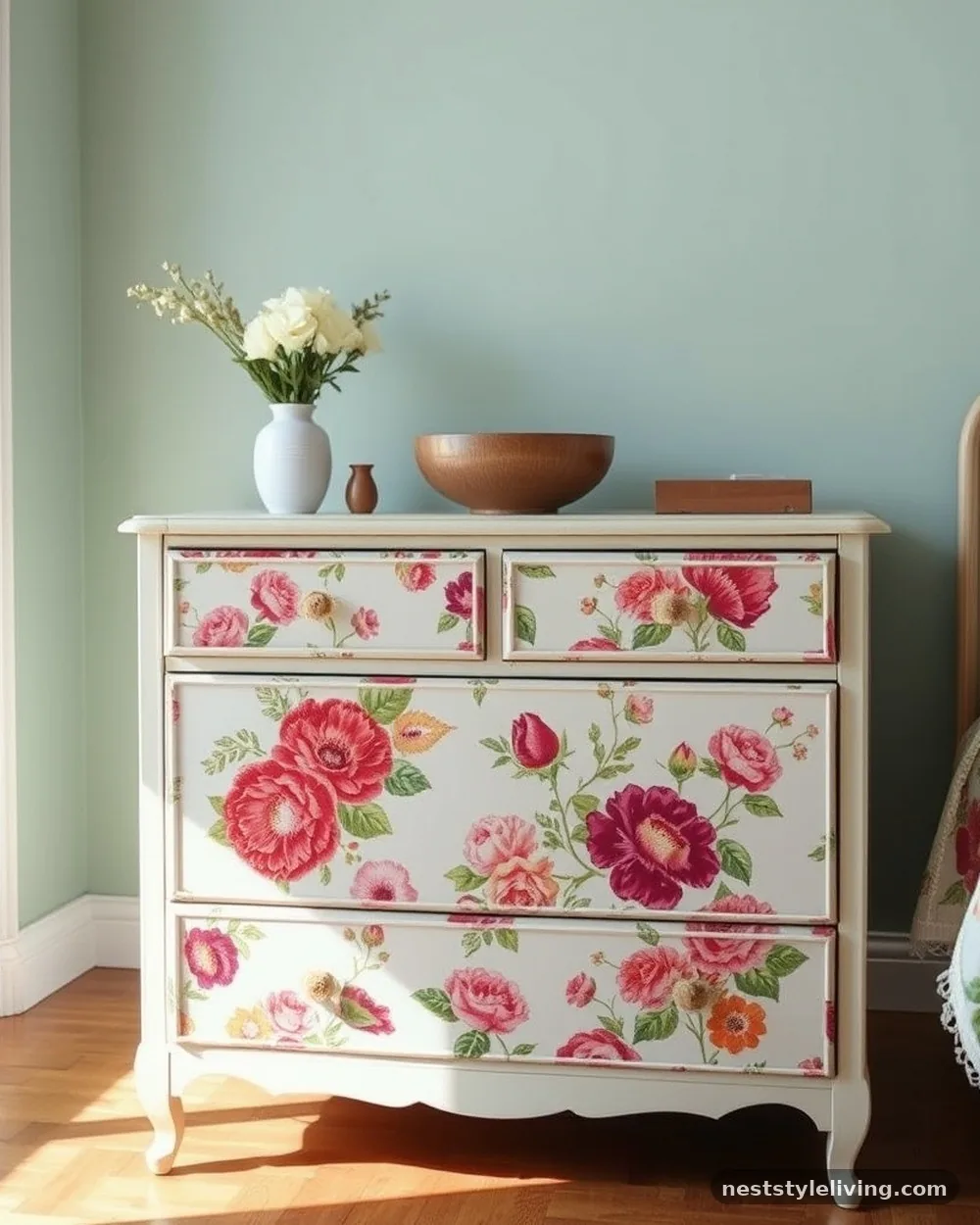 Decoupage Drawer Fronts - 24 DIY Room Decor Ideas for Teens With Big Style
