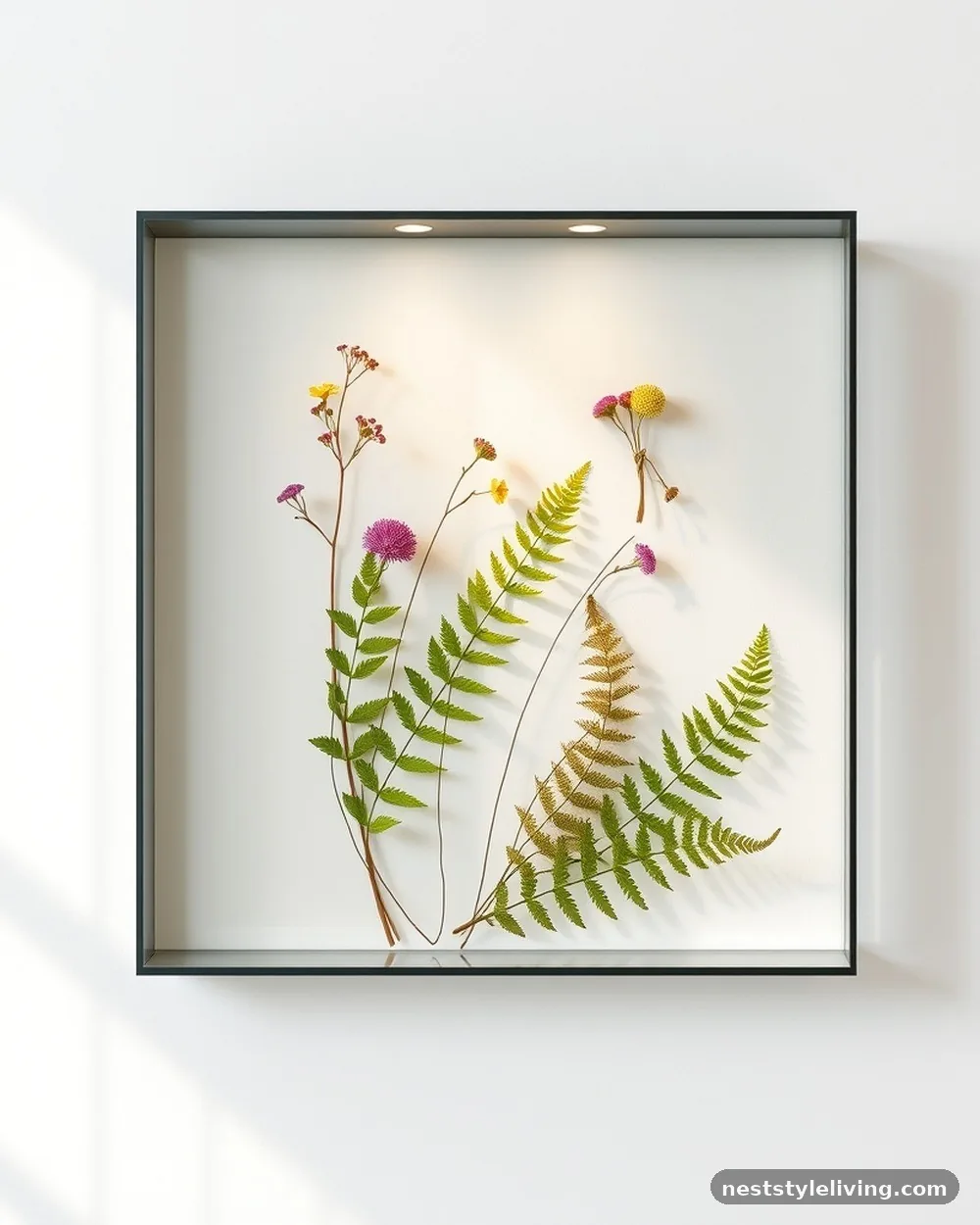 Framed Pressed Flowers - 24 DIY Room Decor Ideas for Teens With Big Style