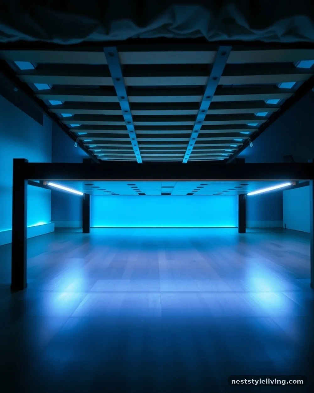 Under-Bed LED Lighting - 20 Dorm Room Ideas to Make Your Space Feel Like Home