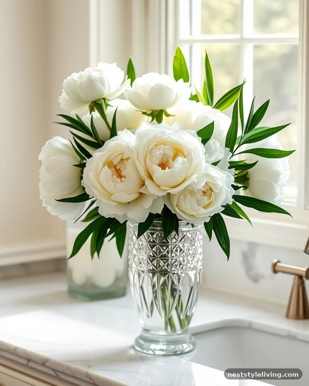Fresh Floral Arrangements - 19 Glam Room Ideas for a Stylish Luxe Feel