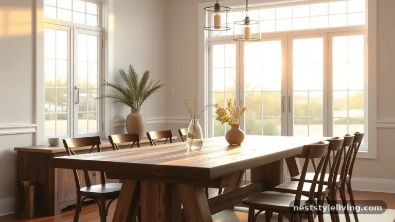 19 Modern Farmhouse Dining Room Ideas That Feel Cozy