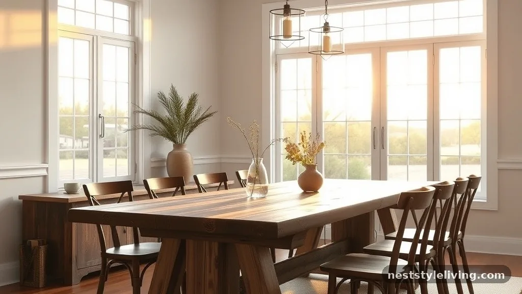 19 Modern Farmhouse Dining Room Ideas That Feel Cozy