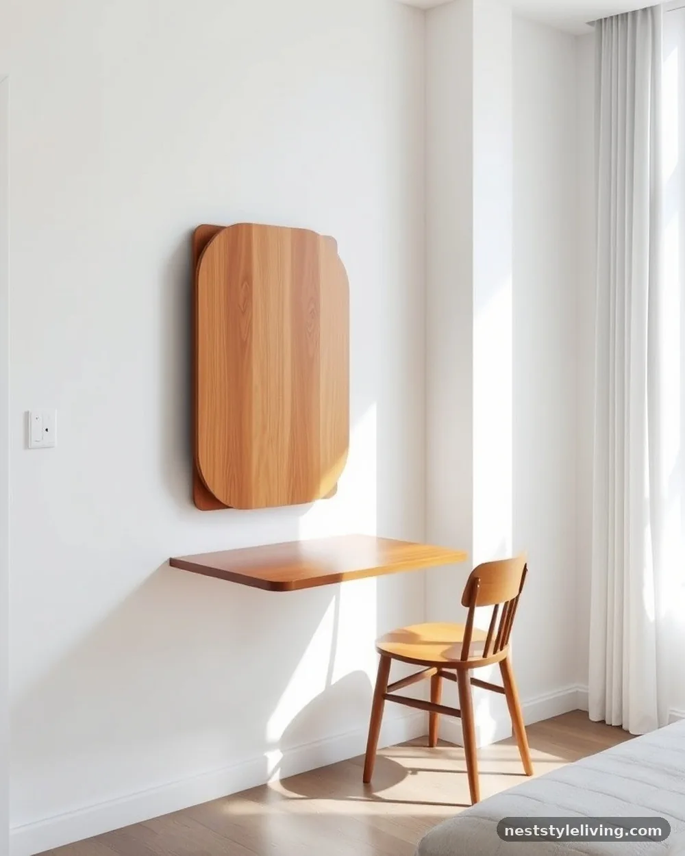 Wall-Mounted Drop-Leaf Tables - 16 Small Dining Room Ideas That Feel Open and Stylish