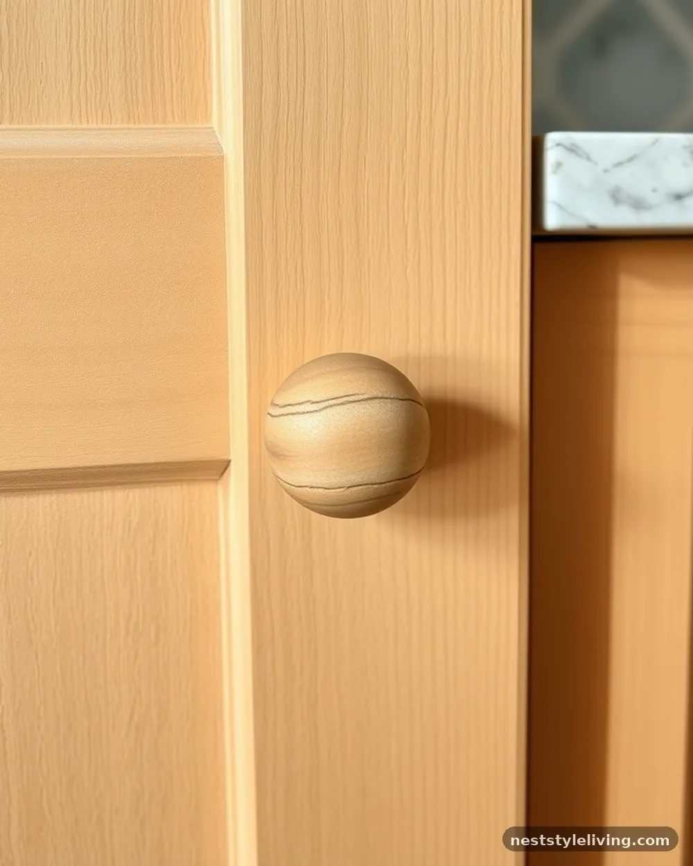 Tactile Natural Finishes - 20 Japandi Kitchen Ideas for a Calm, Modern Kitchen