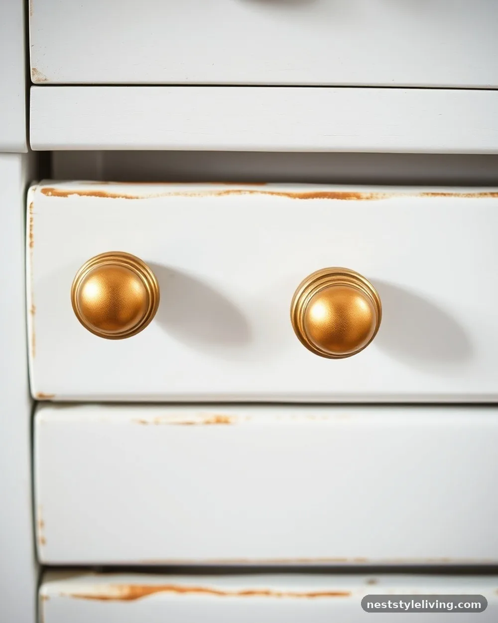 Brass Hardware - 24 French Inspired Nursery Ideas With Timeless Charm