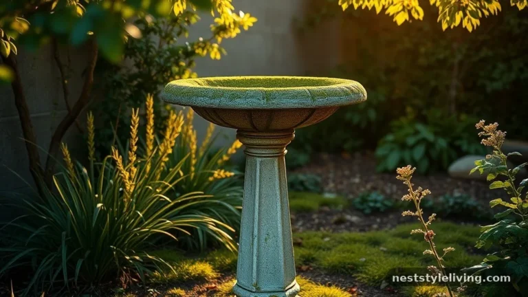 23 Bird Bath Garden Ideas for a Beautiful Backyard