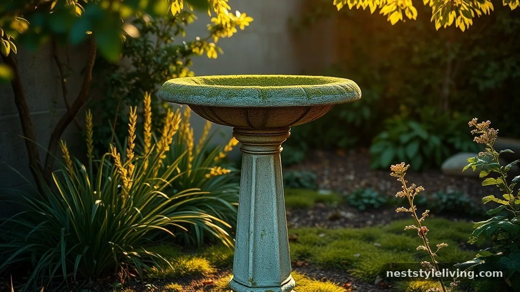 23 Bird Bath Garden Ideas for a Beautiful Backyard