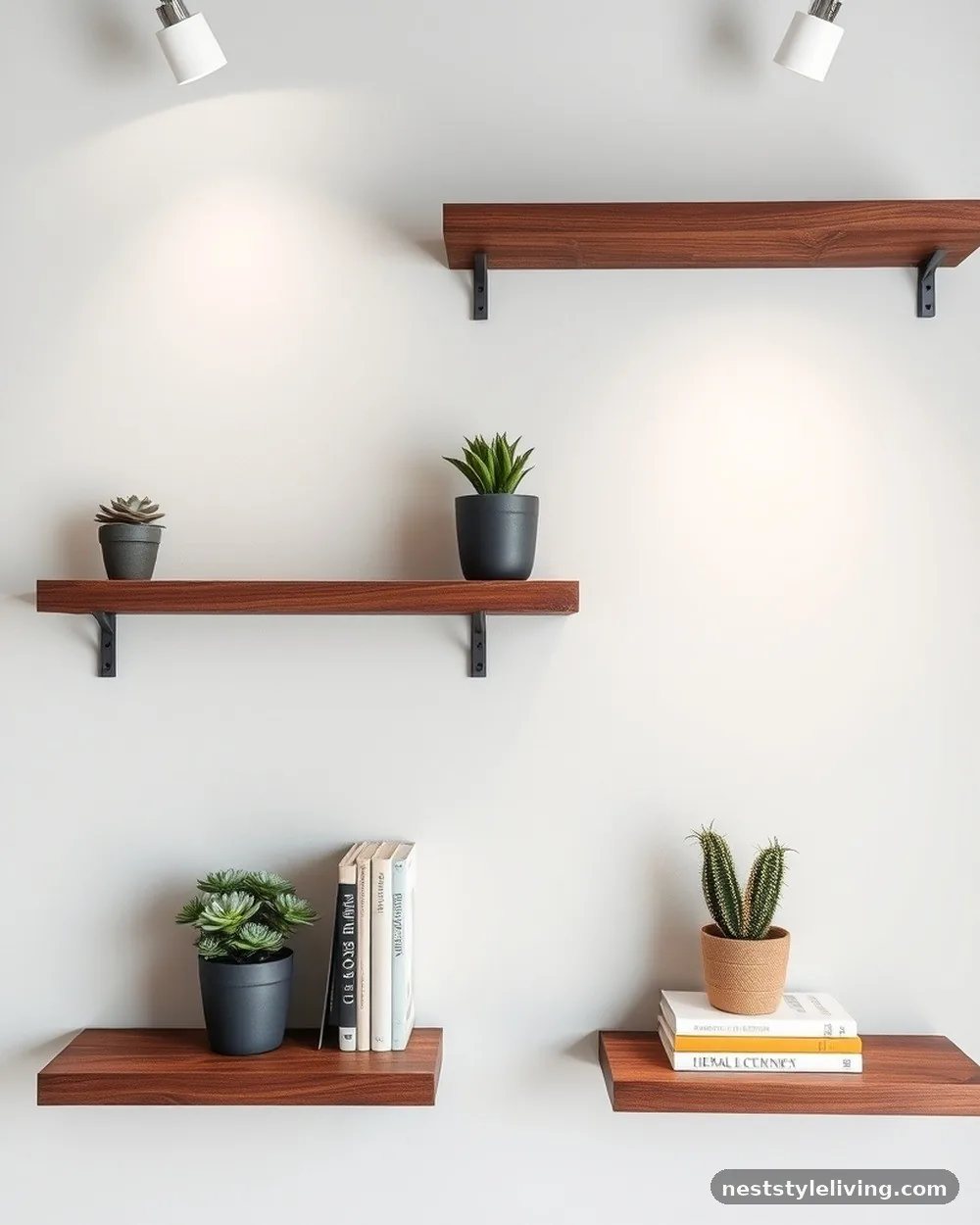 Floating Wooden Shelves - 24 DIY Room Decor Ideas for Teens With Big Style