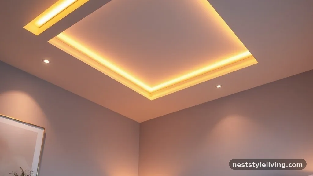 Recessed Cove Lighting Channels - 14 Modern Ceiling Designs That Transform Any Room