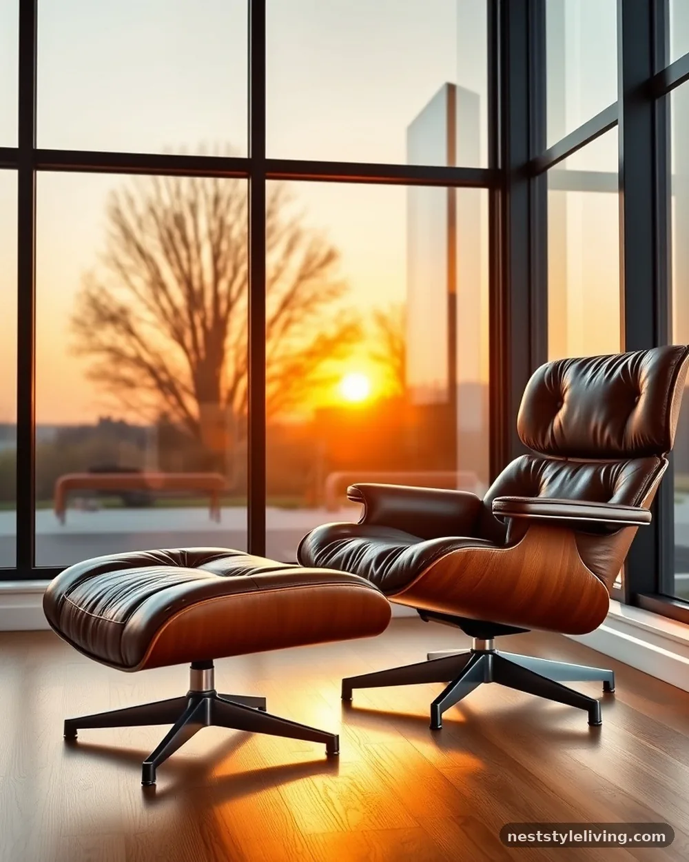 Eames-Style Lounge Chairs - 18 Mid Century Modern Living Room Ideas to Love Today