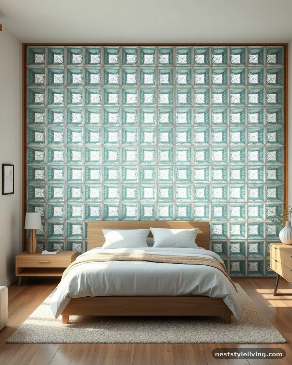 Glass Block Room Dividers - 20 80s Bedroom Ideas for a Fun Retro Look