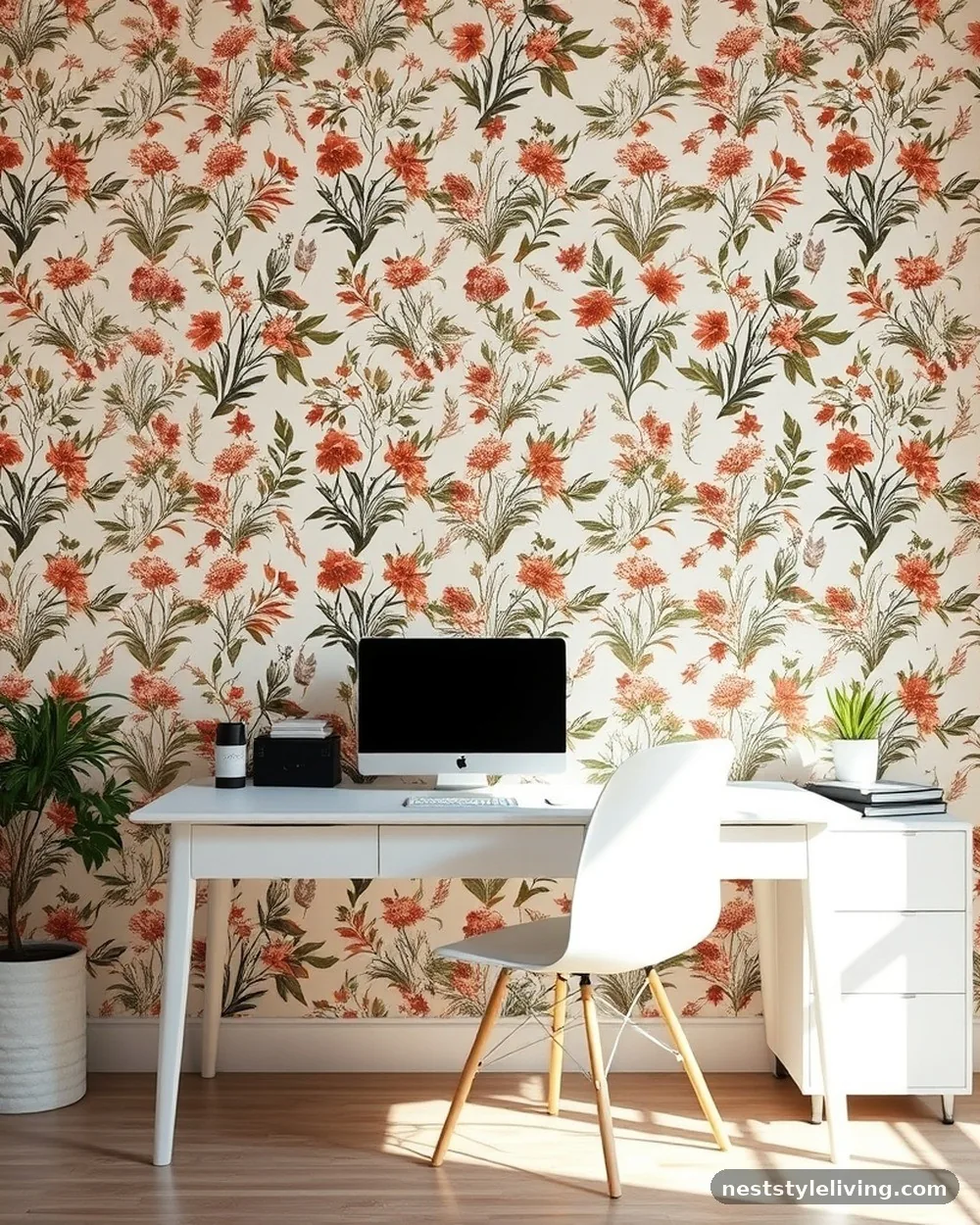 Removable Wallpaper Accents - 20 Dorm Room Ideas to Make Your Space Feel Like Home