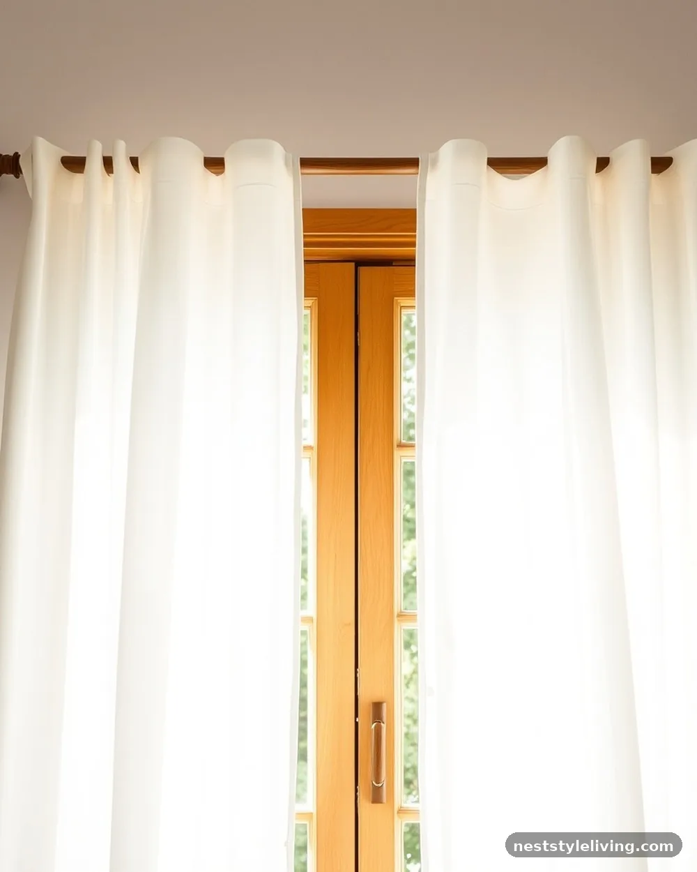 Sheer Gauze Curtains - 17 Summer Room Decor Ideas for a Fresh, Cozy Home