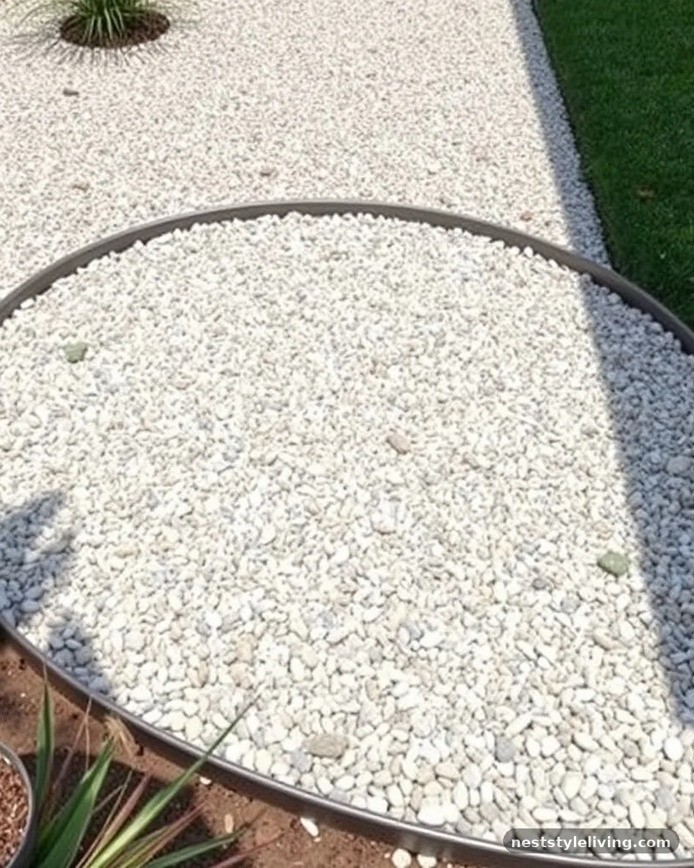 Sun-Bleached Gravel Flooring - 22 Backyard Corner Ideas for a Cozy Outdoor Retreat