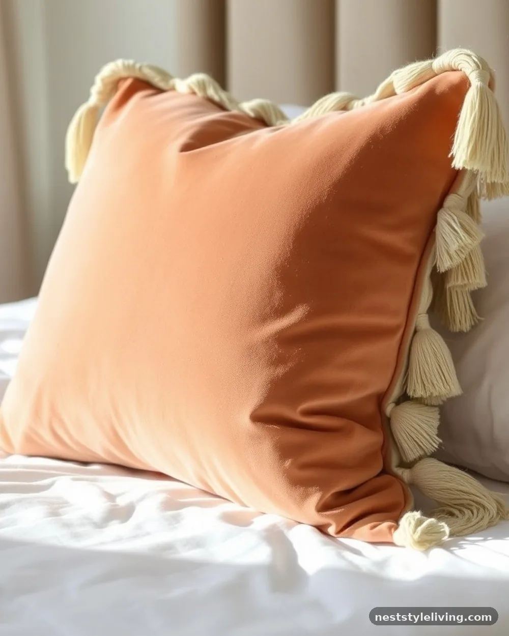 Tassel-Trimmed Throw Pillows - 24 DIY Room Decor Ideas for Teens With Big Style