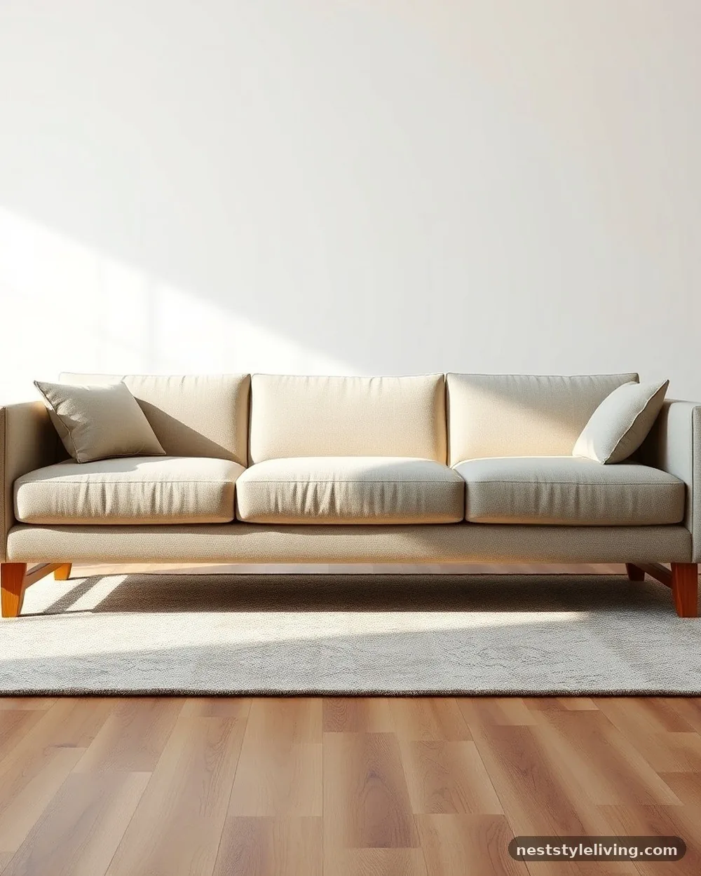 Low-Profile Sectional Sofas - 18 Mid Century Modern Living Room Ideas to Love Today