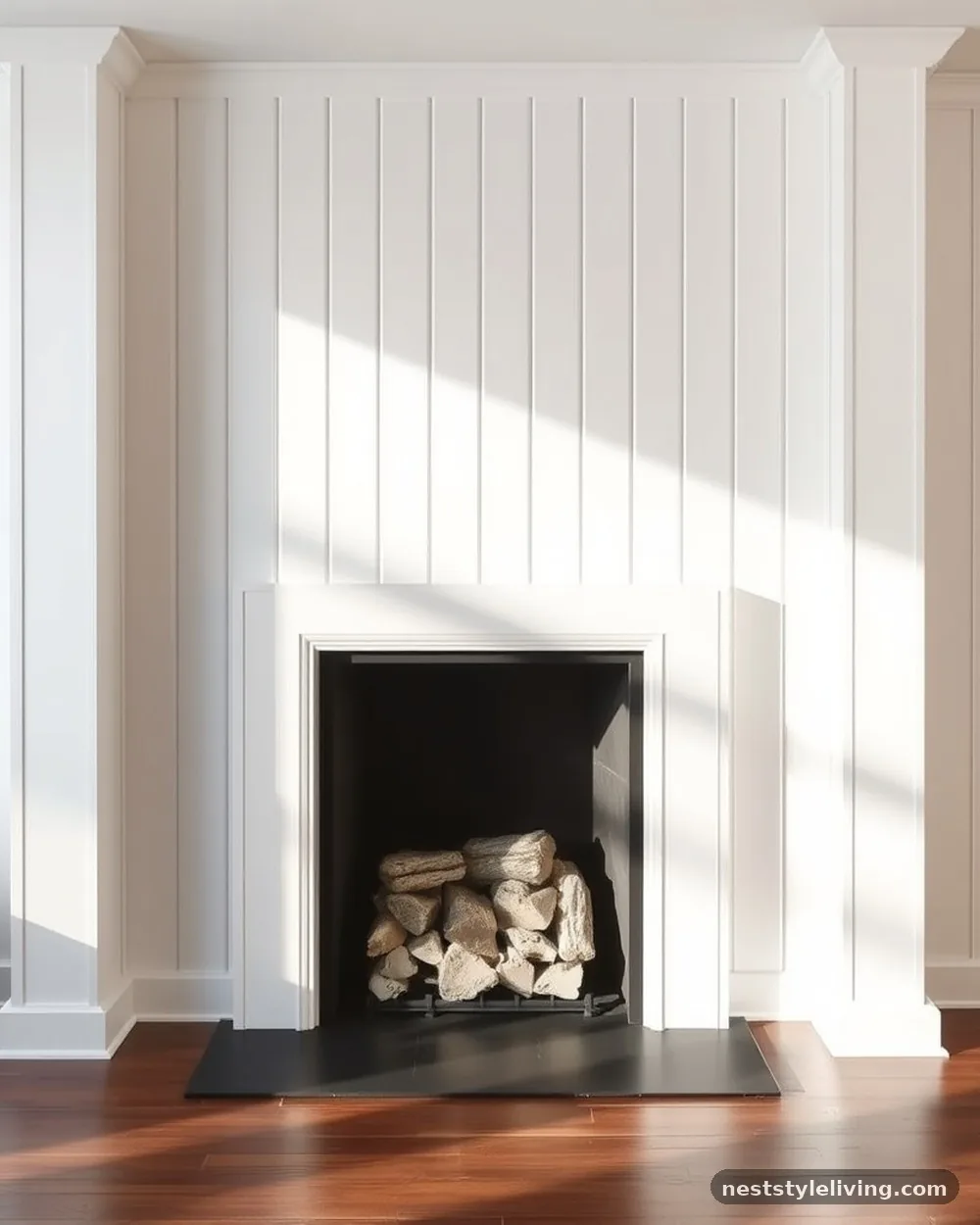 Shiplap Accent Walls - 17 Modern Farmhouse Living Room Ideas to Copy Now
