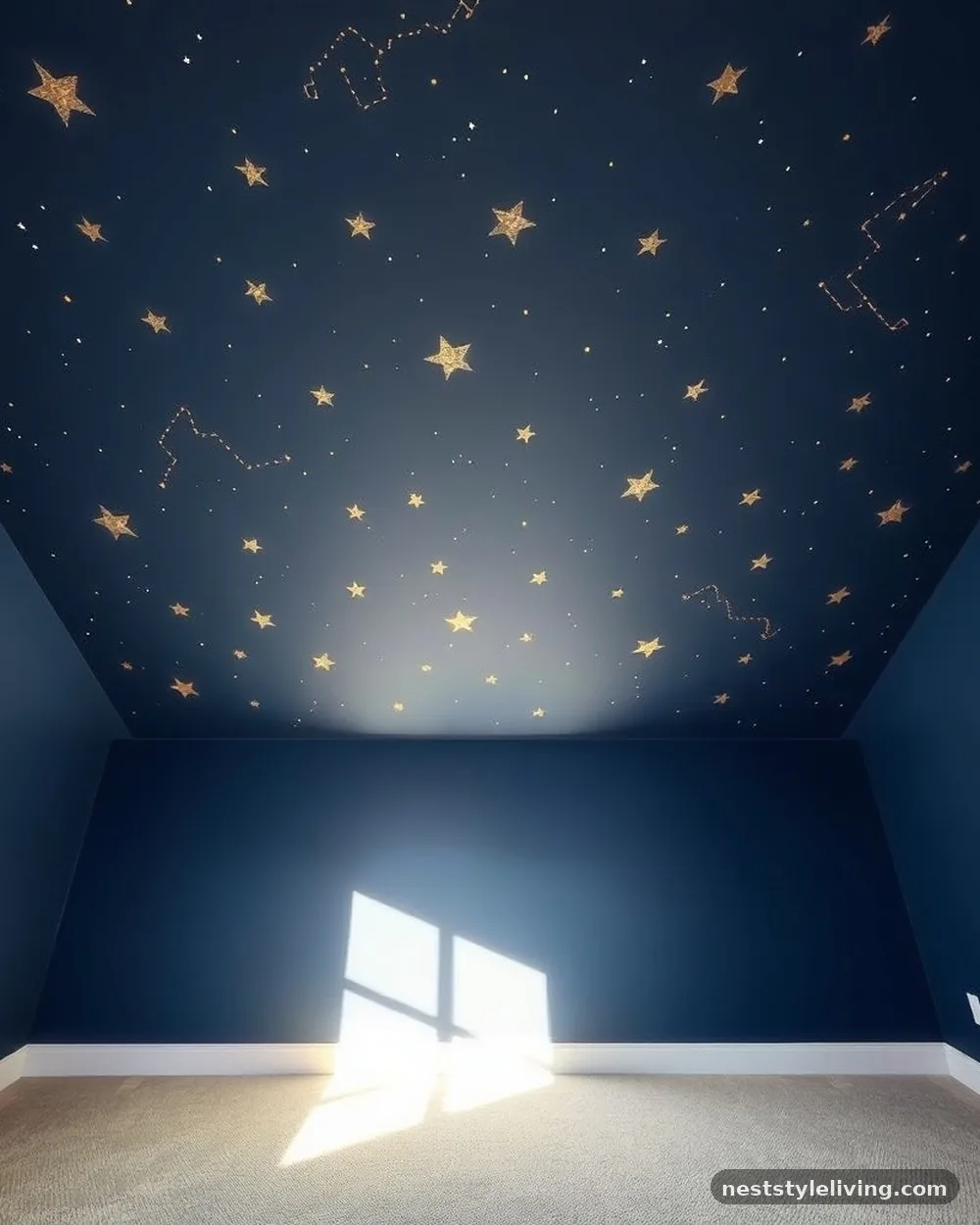 Celestial Ceiling Murals - 18 Whimsical Kids Bedroom Ideas Full of Magic and Fun