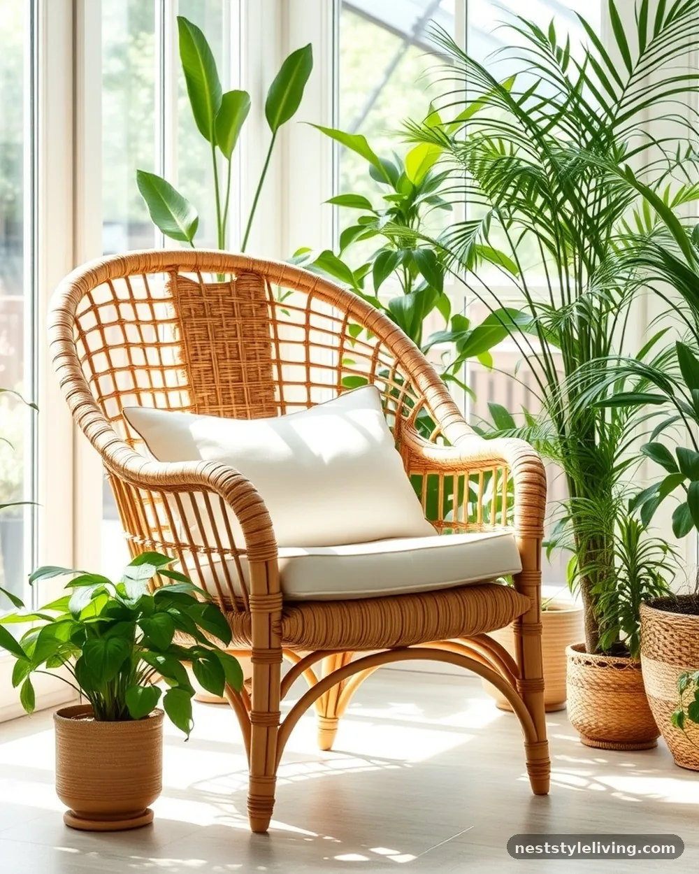 Rattan Accent Chairs - 17 Summer Room Decor Ideas for a Fresh, Cozy Home