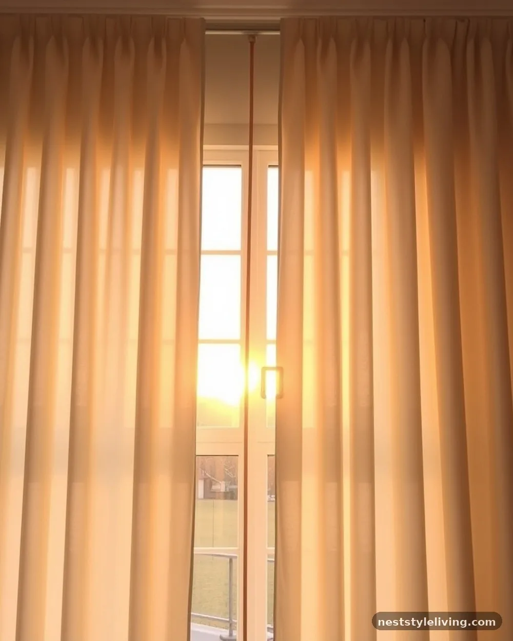 Silk or Satin Window Treatments - 19 Glam Room Ideas for a Stylish Luxe Feel