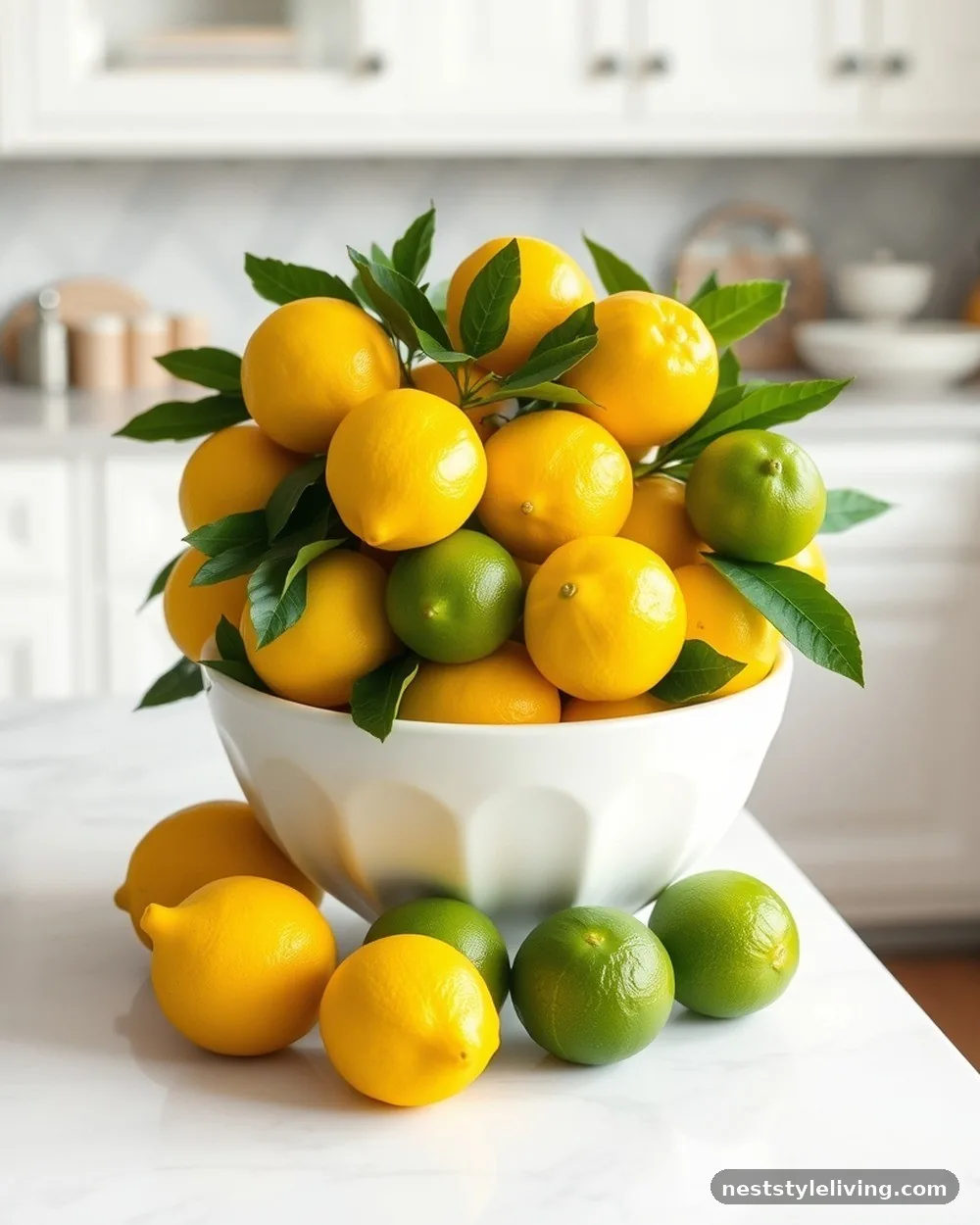 Citrus-Infused Decor Accents - 17 Summer Room Decor Ideas for a Fresh, Cozy Home