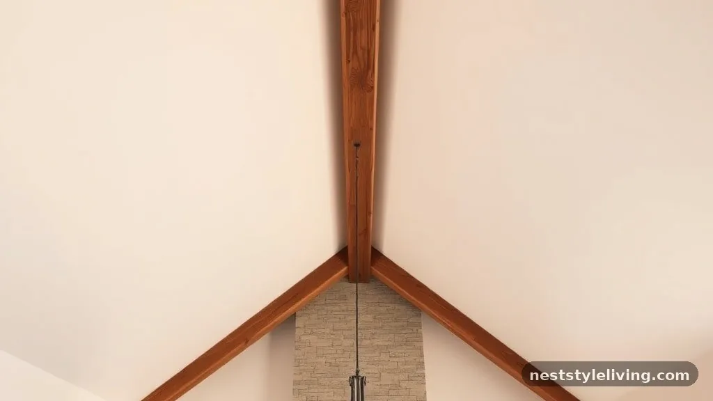 Faux Wood Vaulted Beams - 14 Modern Ceiling Designs That Transform Any Room