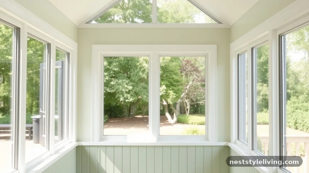 Painted Beadboard Paneling - 18 Sunroom Designs That Make Your Home Feel More Inviting