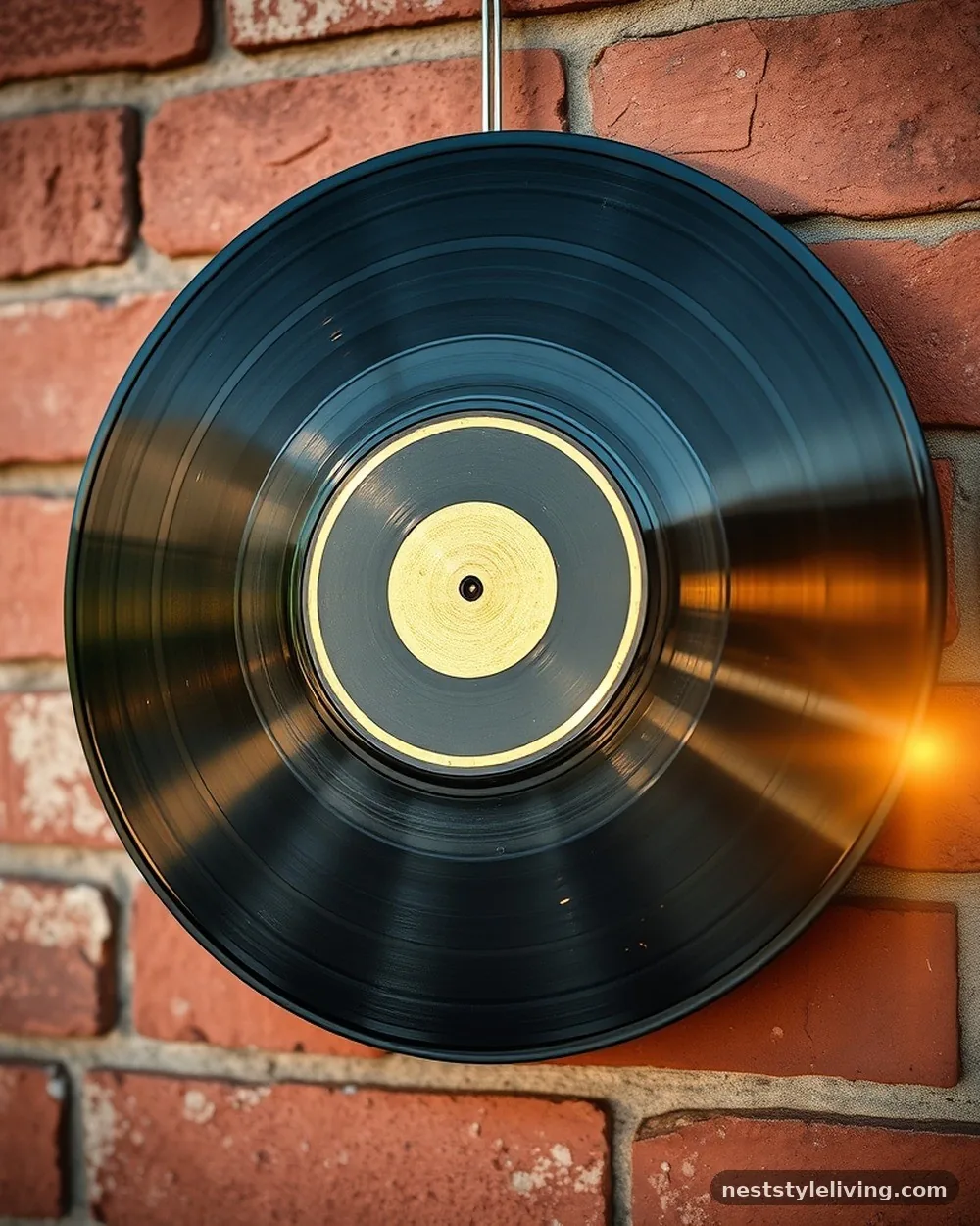 Custom Vinyl Record Wall Art - 24 DIY Room Decor Ideas for Teens With Big Style