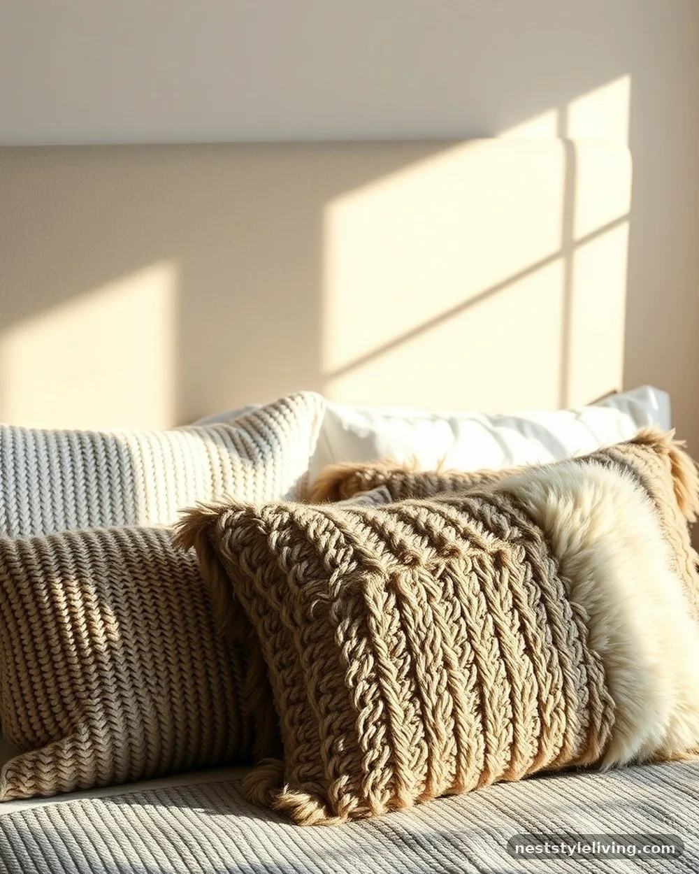 Decorative Throw Pillows - 20 Dorm Room Ideas to Make Your Space Feel Like Home