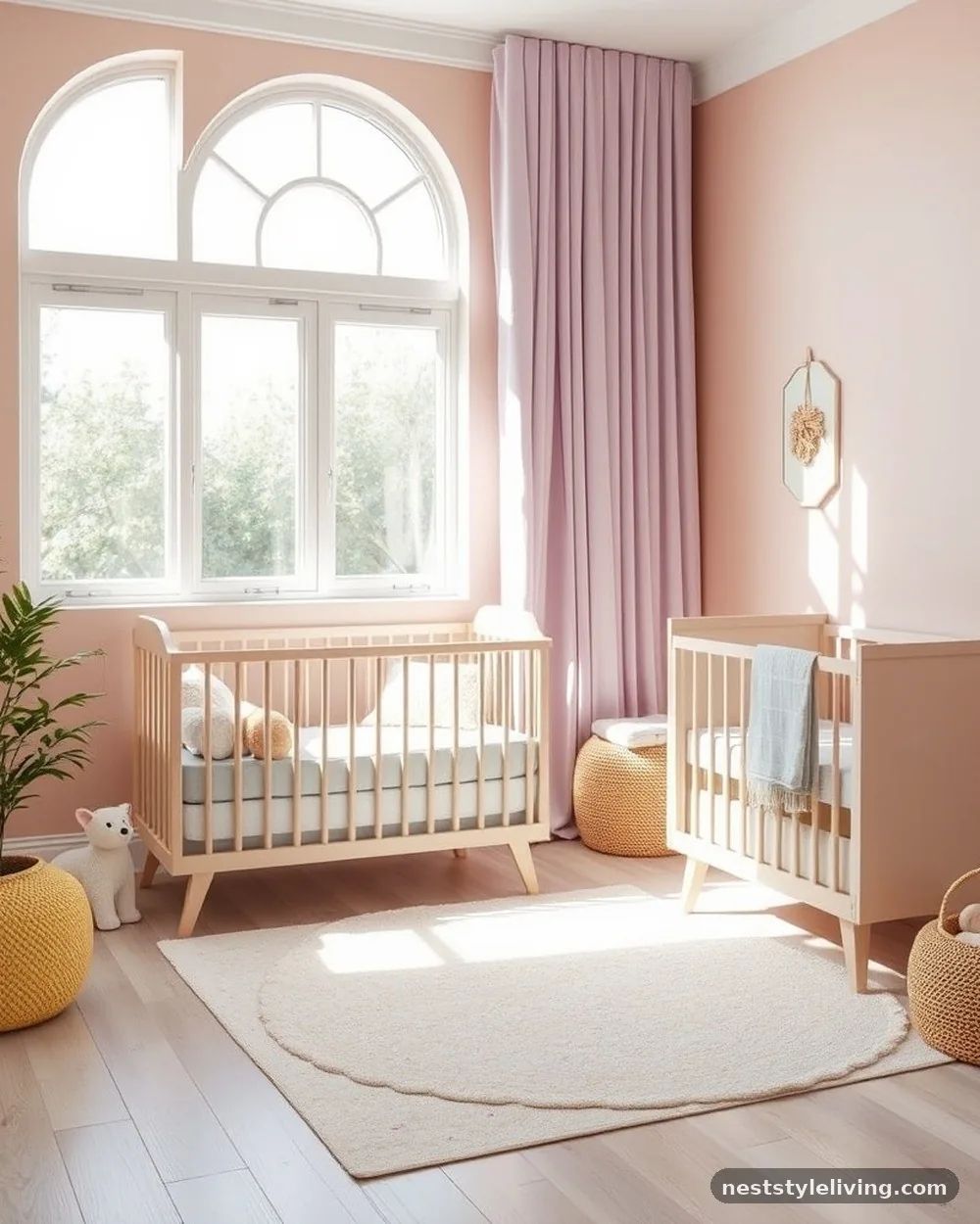 Pastel Color Palette - 24 French Inspired Nursery Ideas With Timeless Charm