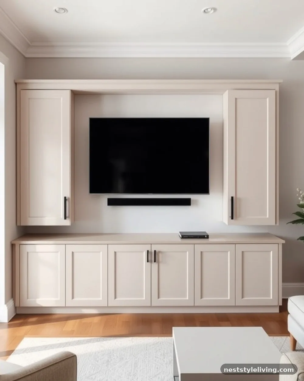 Integrated Technology - 20 Luxury Living Room Ideas That Look Designer Approved