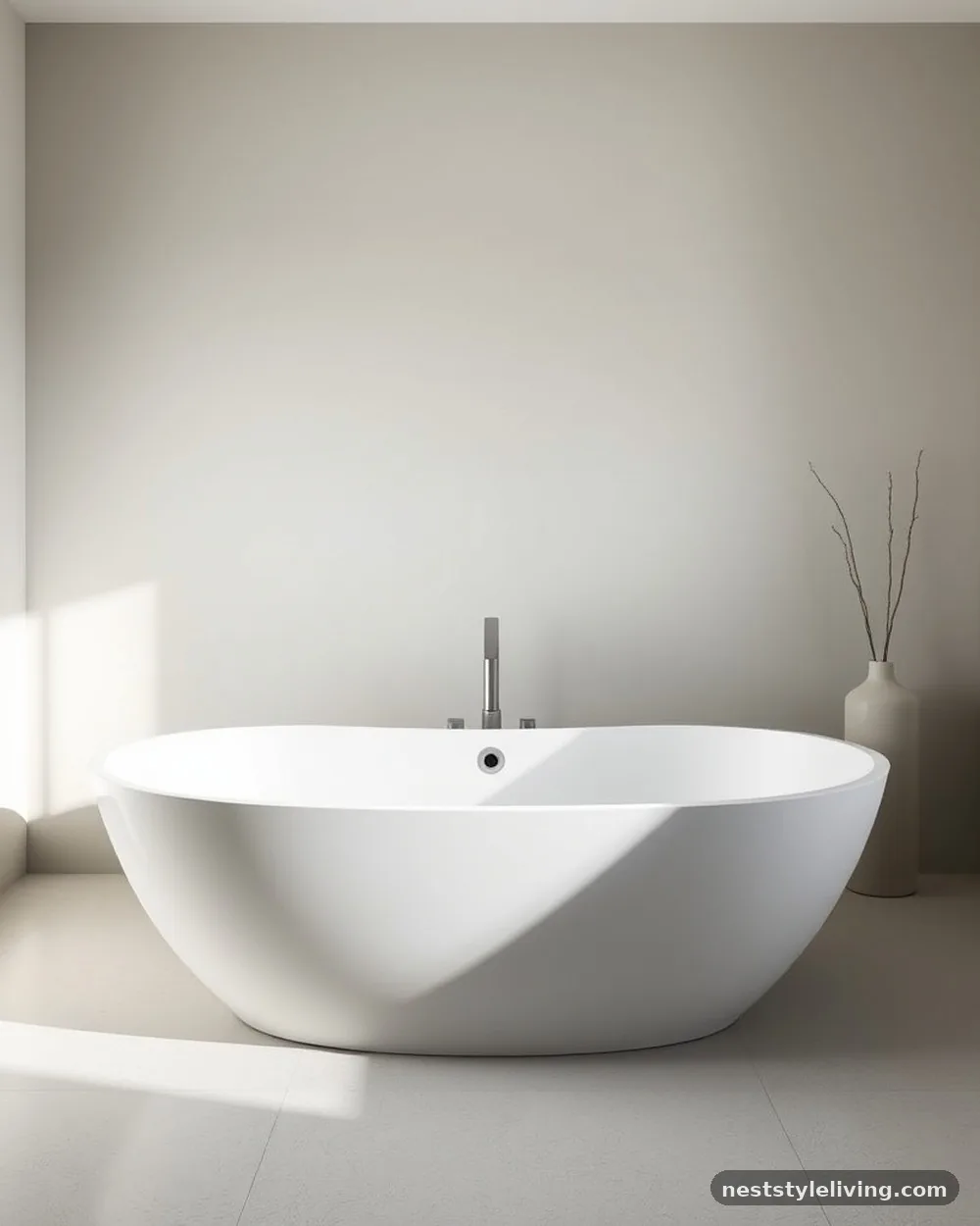 Low-Profile Platform Bathtubs - 13 Japandi Bathroom Ideas That Make Relaxing Feel Luxe