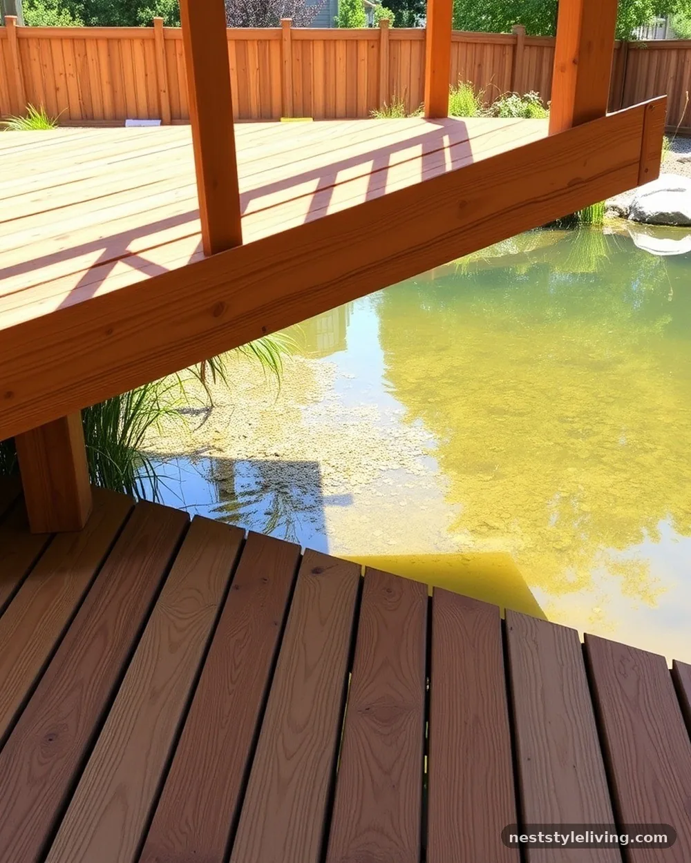 Timber Decking Extensions - 22 Pond Landscaping Ideas for a Serene Outdoor Space