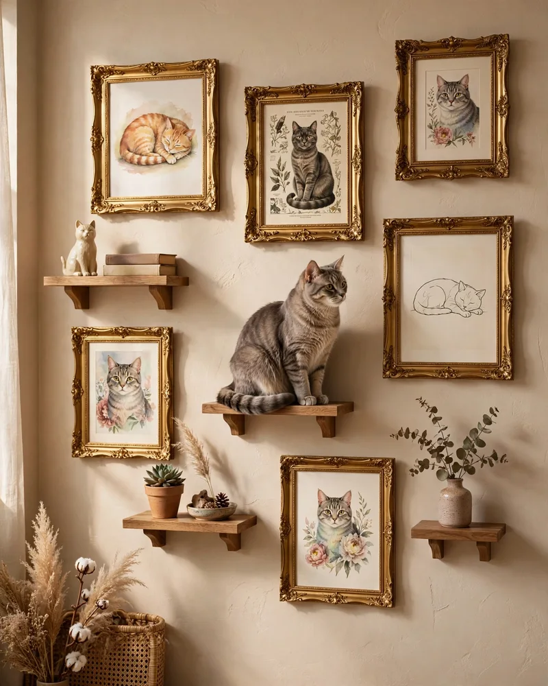 Cat Wall Decor Gallery - 18 Cat Wall Ideas to Create a Fun Feline Paradise