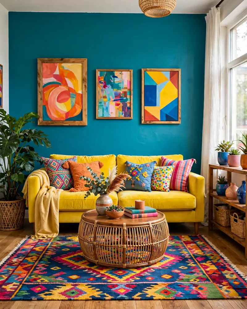 18 Colorful Living Rooms That Feel Stylish and Fresh