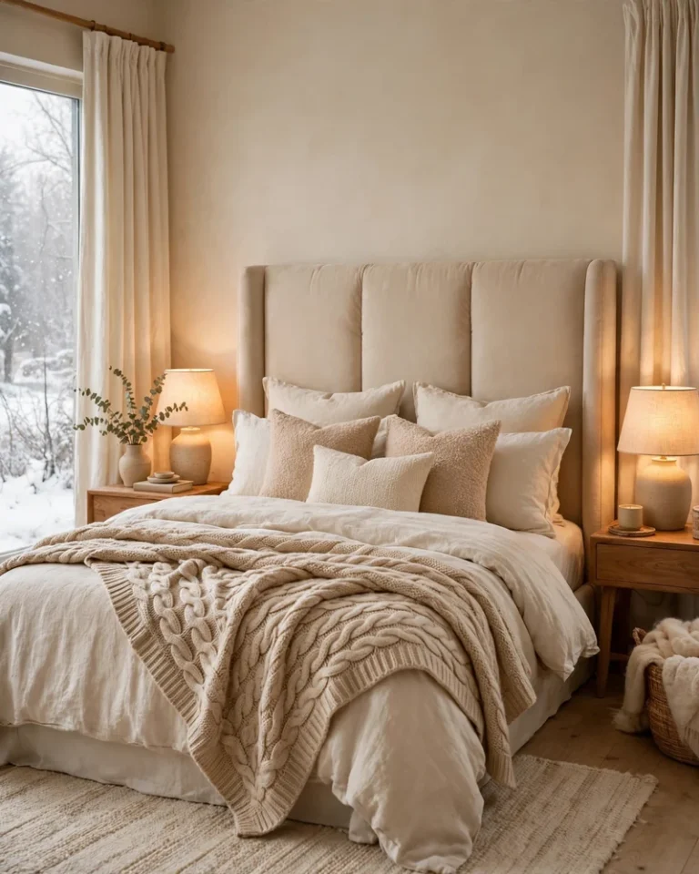 19 Cozy Winter Bedroom Ideas for a Warm Restful Retreat