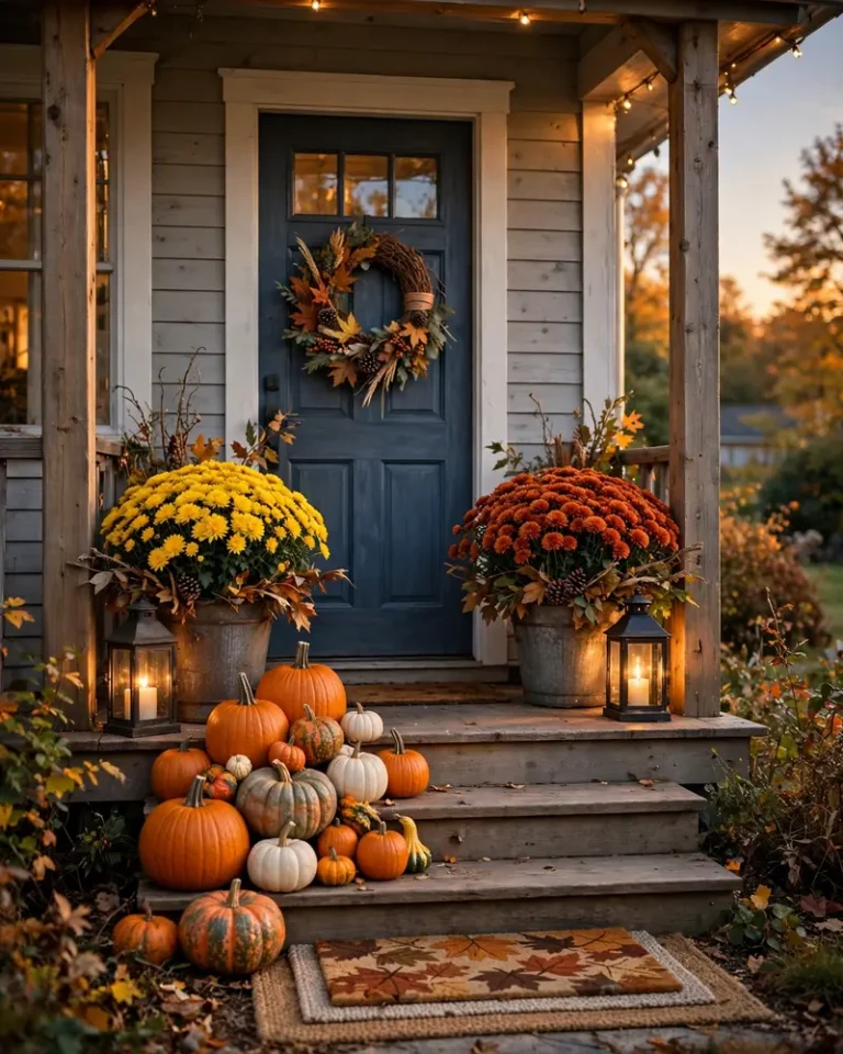 12 Fall Porch Decor Ideas for a Warm Seasonal Welcome