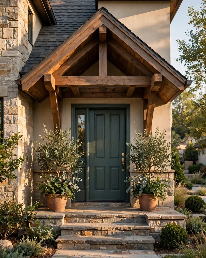 15 Front Door Overhang Ideas for a Stylish Home Entry