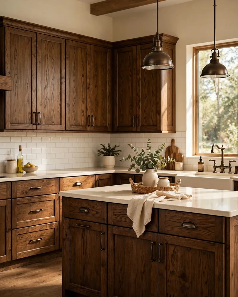 Honey Oak Cabinet Makeover with a Gel Stain Refresh - 24 Honey Oak Kitchen Cabinet Ideas for a Fresh Look