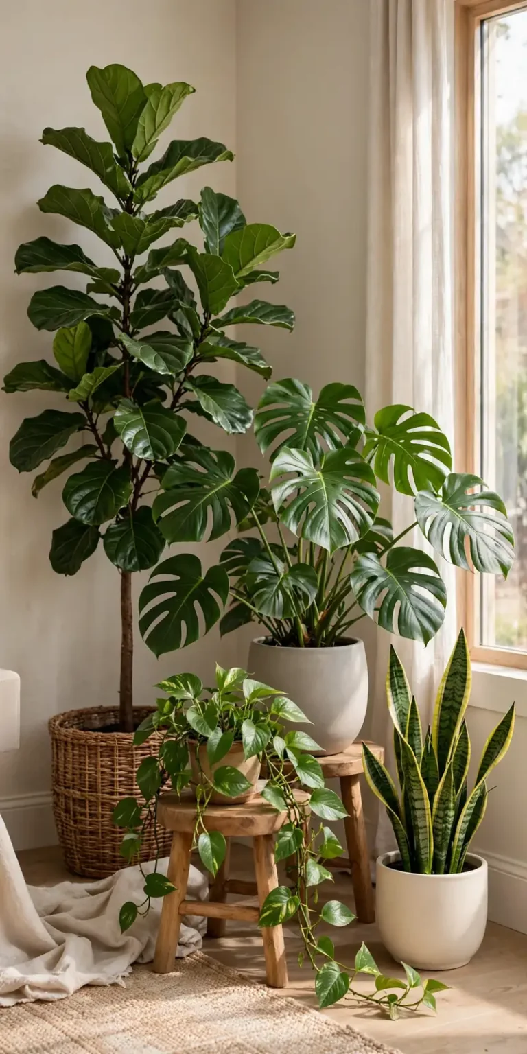16 Houseplant Corner Ideas to Brighten Up Your Home