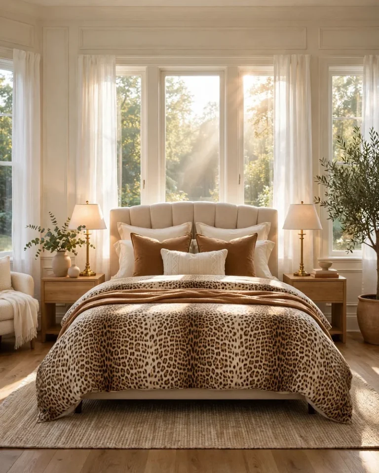 19 Leopard Print Bedroom Ideas for a Bold, Chic Look