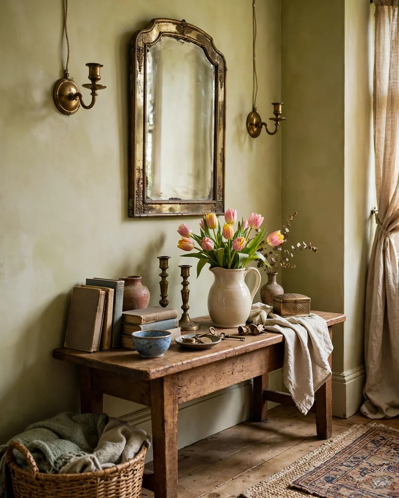 Mix Antique Brass With Vintage Finds - 21 Nancy Meyers Home Aesthetic Ideas for Timeless Charm