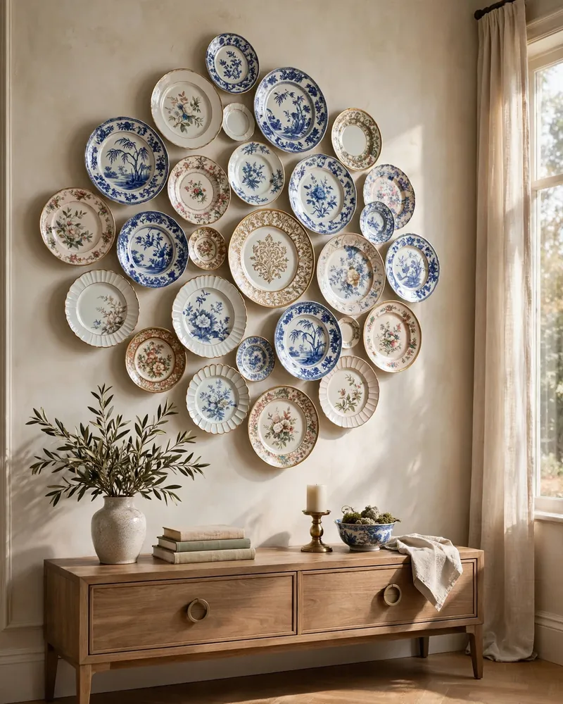 13 Plate Wall Ideas for a Unique Decorative Display