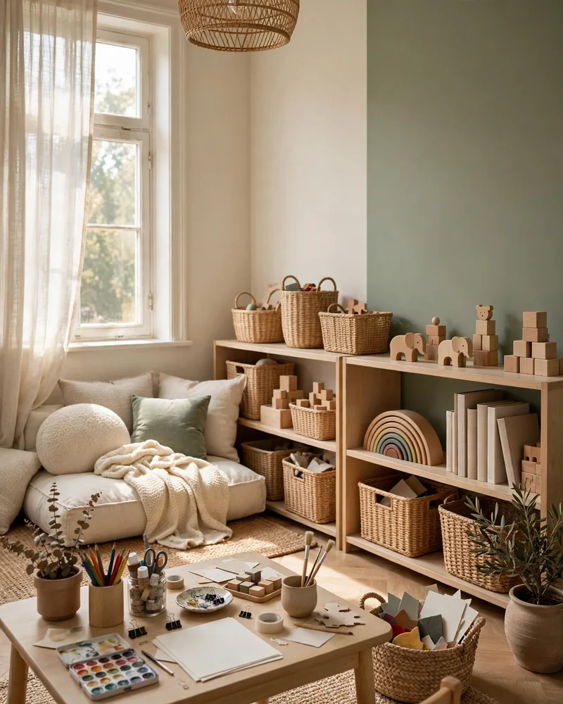 15 Playroom Ideas for a Fun Organized Kids Space