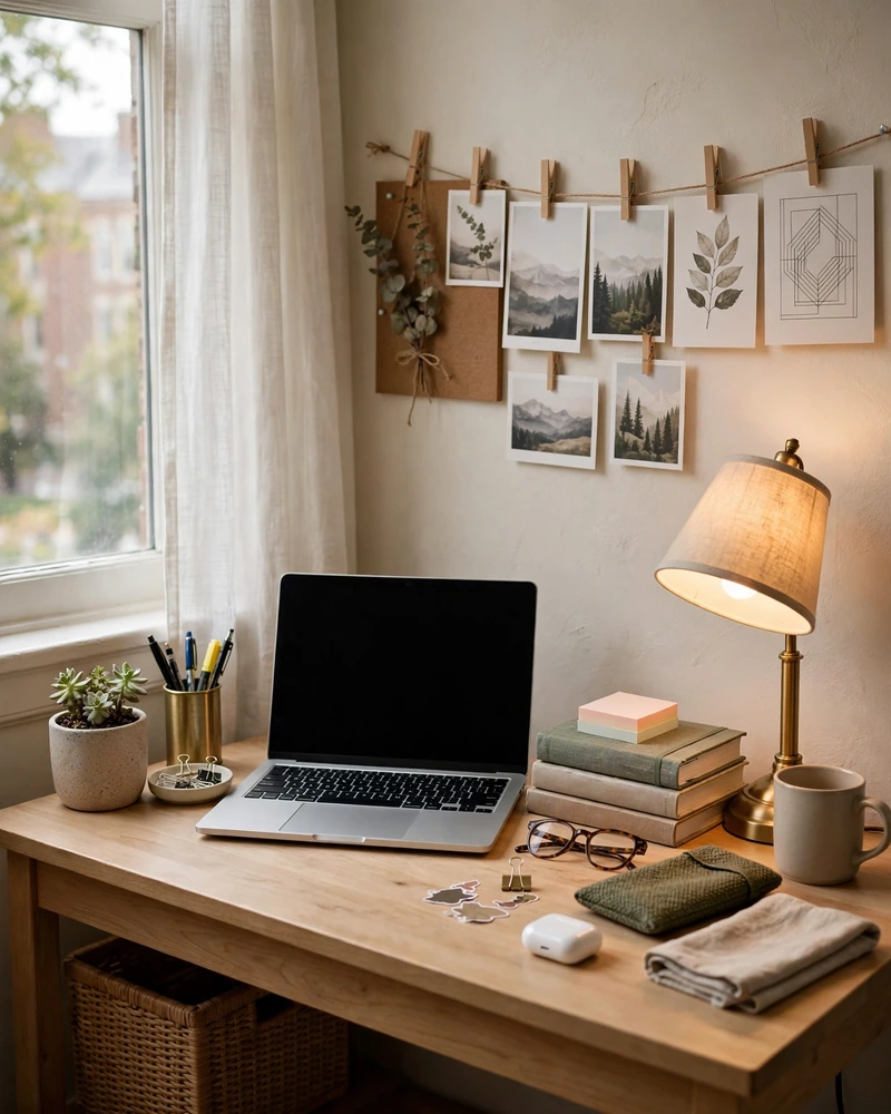 14 Small Dorm Desk Ideas for a Stylish Study Space